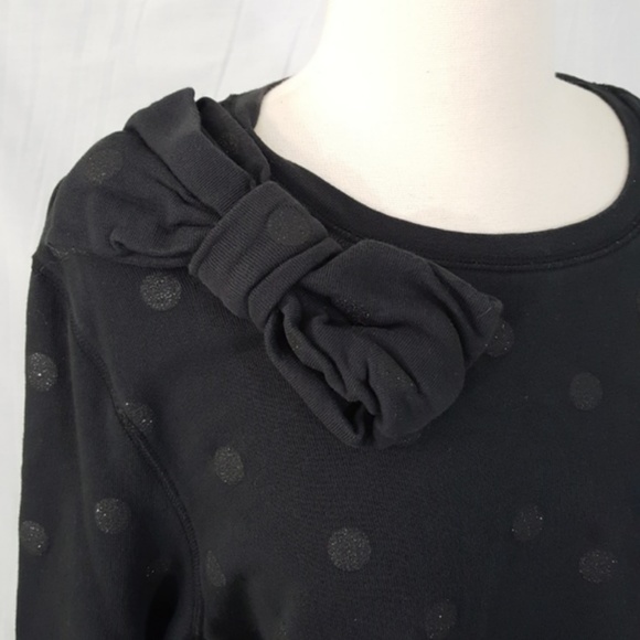 kate spade glitter dot bow sweater size xl - Picture 5 of 7